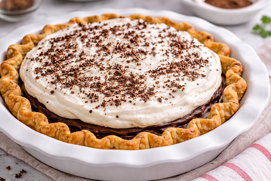CHOCOLATE CREAM PIE-9"