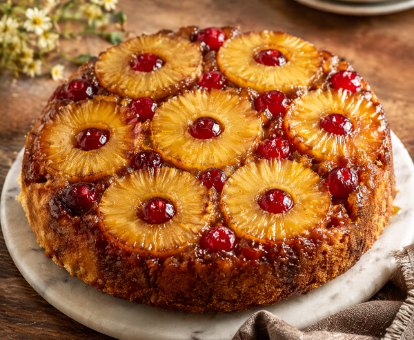 PINEAPPLE UPSIDE DOWN CAKE (10")