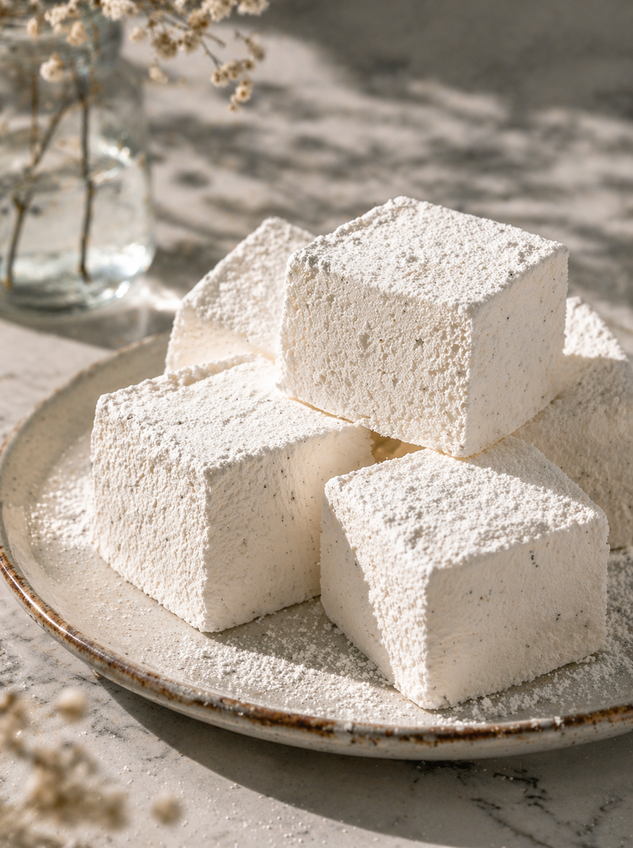 VANILLA BEAN MARSHMALLOWS (6)